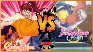 Classic VS Crystal: Mako Saves Usagi - SAJ-Clips