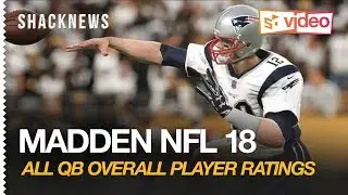 Madden NFL 18:  All QB Overall Player Ratings