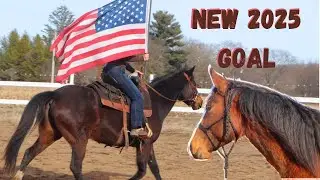 Horse training vlog, selling my heart horse & NEW SUMMER 2025 GOAL