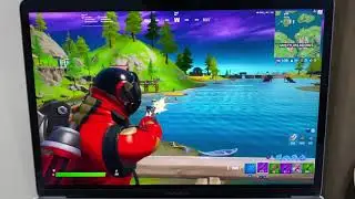 Fortnite Chapter 2 Season 4 on the Macbook Air M1 60 FPS - Medium Settings