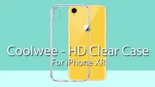 Coolwee iPhone XR HD Crystal Clear Case - California Series