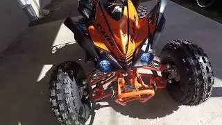Anthony's first 4Wheeler 125 APOLLO PRO By X-pro