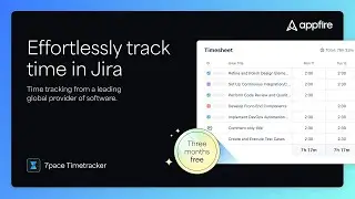 7pace Timetracker for Jira - Automated, integrated time tracking
