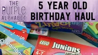 BIRTHDAY HAUL - 5 Years Old