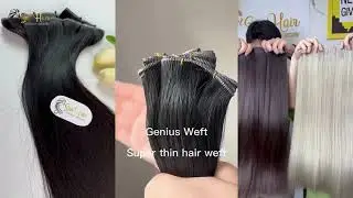 Differences of Genius Weft vs Machine Weft Hair Extensions &ndash; Which One Is Better?