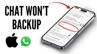 Solve WhatsApp Chat Backup Problem on iPhone — Full 2025 Solution