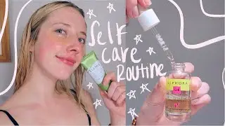 self care & skin care routine in quarantine ♡