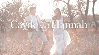 Cayde and Hannah Heflin wedding video