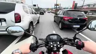 RESULTADO DE UM DIA DE SOL E UMA MOTO NA GARAGEM | ROLÊ COM A PATROA PARTE 1