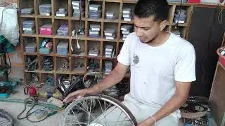 Power tiller cum weeder || How to make cage wheel || Part - 3||ANYTECH SOLUTION- Ashwin Dangi