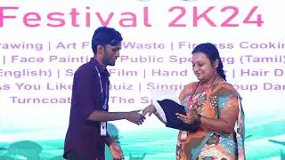Youth Festival 2K24 | Prize Distribution