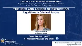 Algorithms in Criminal Justice