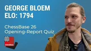 Opening-Report Quiz with George Bloem - Wijk aan Zee - Tata Steel Chess Tournament