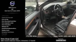 Used 2009 Volvo S80 | Five Star Cars LLC, Meriden, CT - SOLD