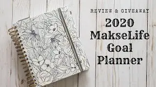 2020 MakseLife Goal Planner Review & Giveaway