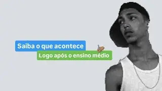 A REALIDADE DO QUE ACONTECE, LOGO APÓS O ENSINO MÉDIO! 👍🏽