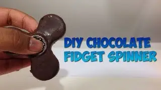 DIY Chocolate Fidget Spinner!