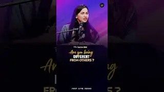 𝗔𝗿𝗲 𝘆𝗼𝘂 𝗯𝗲𝗶𝗻𝗴 𝗗𝗜𝗙𝗙𝗘𝗥𝗘𝗡𝗧 𝗳𝗿𝗼𝗺 𝗼𝘁𝗵𝗲𝗿𝘀? ● Jessy Paul Akka Short Inspirational message