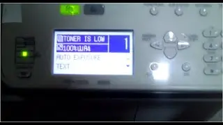 How to SOLVE TONER IS LOW PROBLEM TOSHIBA e STUDIO