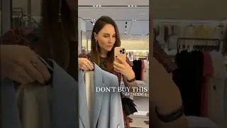 Don&rsquo;t buy this - it looks cheap #personalstylist #quietluxury #versatilewardrobe #modernblazer