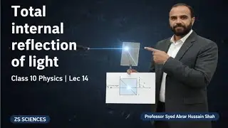 Total internal reflection of light|lec 14|unit 03|geometrical optics|class 10|physics|zs sciences. 