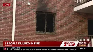Residents rescue woman from burning Woburn apartment building