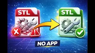 STL File Errors? Fix Them Online in Seconds (No Software Needed)