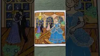 A night at the Palais ✨ #girlinparis #minaarucoloring #coloringbook #fyp #paris #coloring #france