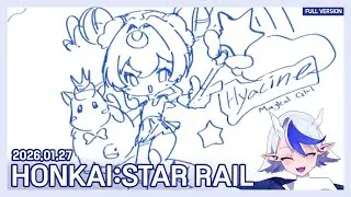 Speed Art 4x: Malyn's Drawing Broadcast 2025.01.27 / Honkai: Star Rail