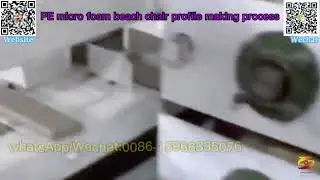 outdoor leisure wood plastic lazy chair machiplastic swimming pool lounge chair production line