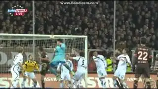 Philipp Tschauner - Torwarttor in der 90. Minute - St. Pauli 2:2 SC Paderborn - 01.04.2013