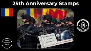 Romanian SRI 25th Anniversary Stamps