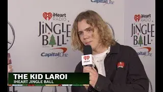 Kid LAROI Stops By Mercedes-Benz Interview Lounge at Jingle Ball