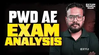 PWD AE - Exam Analysis | Xylem Technical Exams
