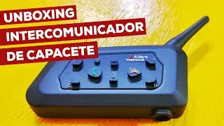 Unboxing INTERCOMUNICADOR DE CAPACETE | VNETPHONE 6 RIDERS