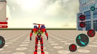 Flying Dragon Robot Transform Formula Game - Android Gameplay