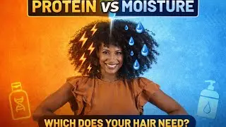 Protein Vs Moisture: What Your Hair Really Needs #haircare 