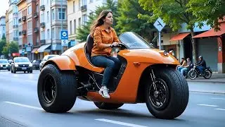 AMAZING 3 WHEEL VEHICLES YOU WILL SEE FOR THE FIRST