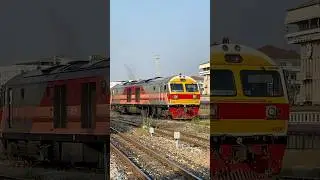 #HID4520 เข้าทำ #ขบวน379 #กรุงเทพ - #ชุมทางฉะเชิงเทรา #Hitachi #Cummins #รฟท #train #รถไฟ #หัวลำโพง