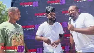 Power 98 Block Party 2024 Off the Stage Interview with BLK November @JCSUCollegeofLiberalArts
