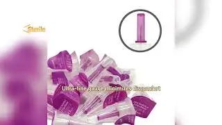 Medical Grade Sterile Insulin Pen Needles 32G 6mm 100pcs Per Box Individually Packed for Professiona