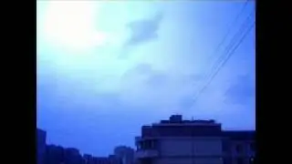 Гроза. Москва, Южное Бутово. 27 июля 2009.