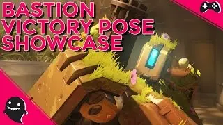 Blizzard Overwatch Bastion Victory Pose Showcase