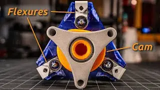 Building My Own Multi-Port Valves with Cams and Flexures (3D Printed)