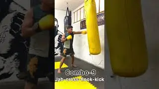 Combo-9 kickboxing #kickboxingcombo #kickboxingtraining #combatsport #mmaindia #martialarts