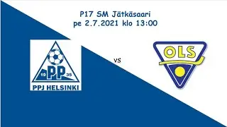P17 SM J&auml;tk&auml;saaressa pe 2.7.2021 PPJ vs AC Oulu