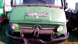 1981 Unimog 5.7 Litre Diesel Dropside Tipper Truck
