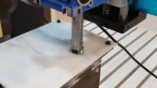 Electrofusion saddle pad 4axis CNC wire laying machine