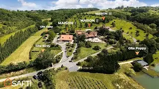 Magnifique Domaine Gersois - Video Immobilier Drone - Lux Visions - Occitanie - Safti Immobilier