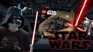 Building the lego dark melenium falcon